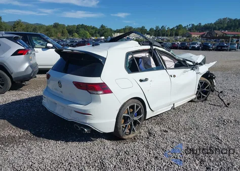 2022 Volkswagen Golf R 2.0T from USA, damaged, VIN WVWEB7CD4NW126843